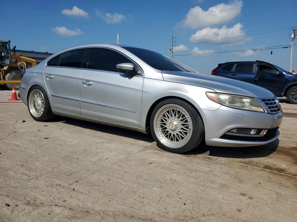 2013 Volkswagen Passat cc VIN WVWBP7AN5DE520131 COPART salvage auction — FRONT END, Salvage Title, sold $500 on 2026-07-20 (photo 4)