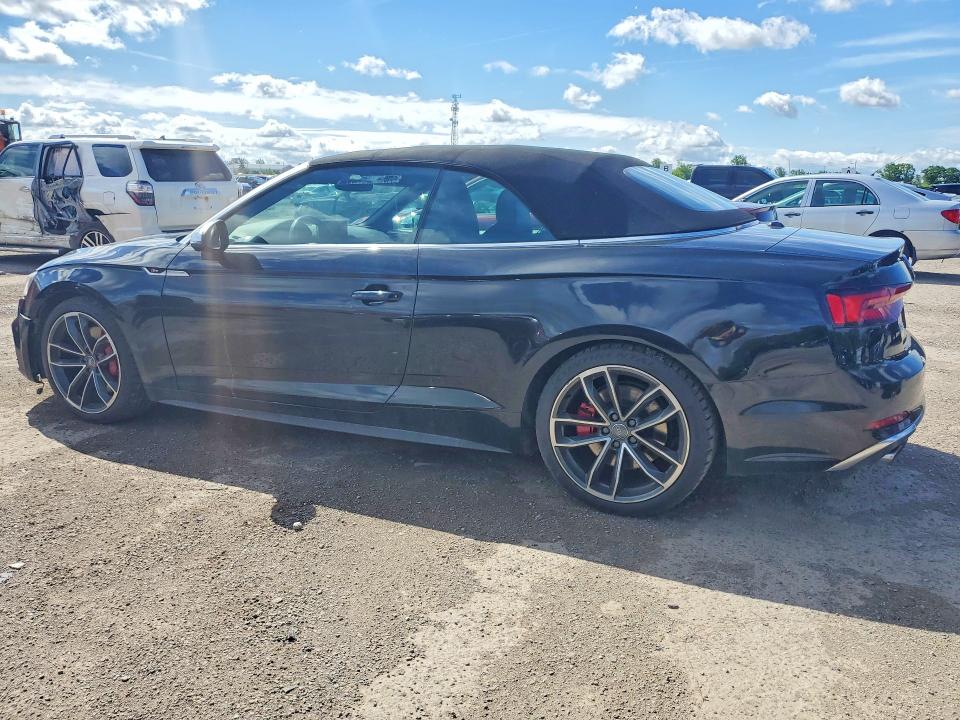 2018 Audi Rs5 VIN WAU24GF54JN007690 COPART salvage auction — FRONT END, On - Permit Salvage, sold $4,550 on 2026-07-21 (photo 1)