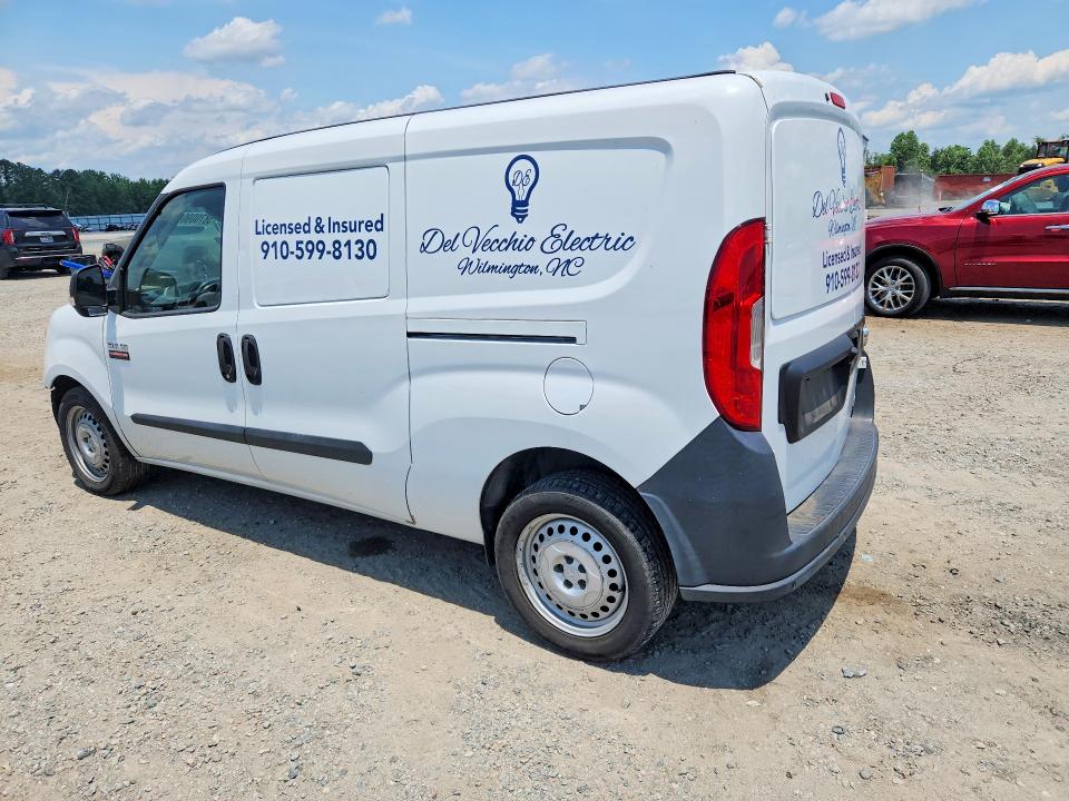 2017 Ram Promaster city VIN ZFBERFAB5H6F47472 COPART salvage auction — FRONT END, Nc - Dealer Only Salvage Title, sold $1,700 on 2026-08-10 (photo 2)