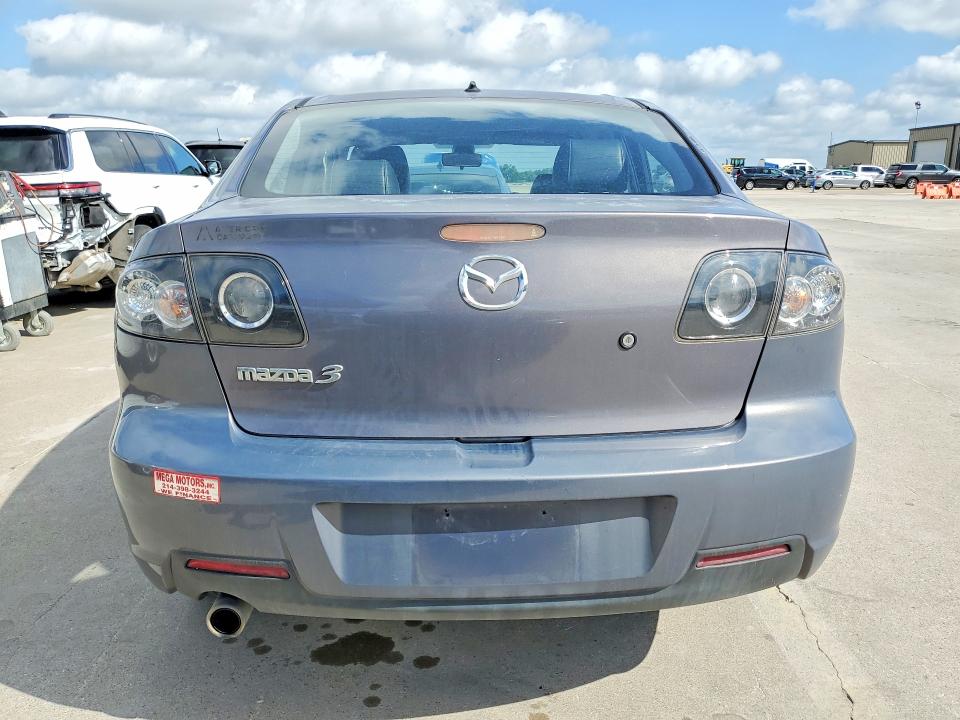 2008 Mazda 3 VIN JM1BK324481781082 COPART salvage auction — SIDE, TX - SALVAGE VEHICLE TITLE (P), sold $275 on 2026-07-16 (photo 6)