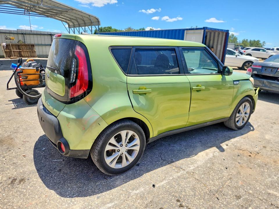 2015 Kia Soul VIN KNDJP3A53F7771712 COPART salvage auction — FRONT END, Fl - Cert Of Title Slvg Rebuildable, sold $900 on 2026-07-06 (photo 3)