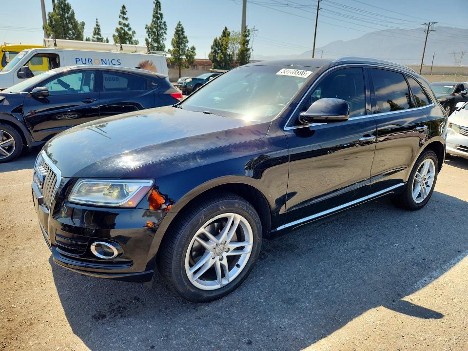 2015 Audi Q5 VIN WA1CFAFP8FA094390 COPART salvage auction — FRONT END, Mt - Dis/Dlr/Exp Only Clean Title, sold $3,150 on 2026-07-14 (photo 1)