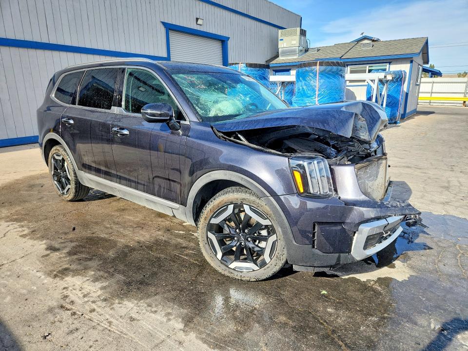 2025 Kia Telluride VIN 5XYP6DGC7SG644905 COPART salvage auction — FRONT END, Nv - Certificate Of Title, sold $11,000 on 2026-07-13 (photo 8)