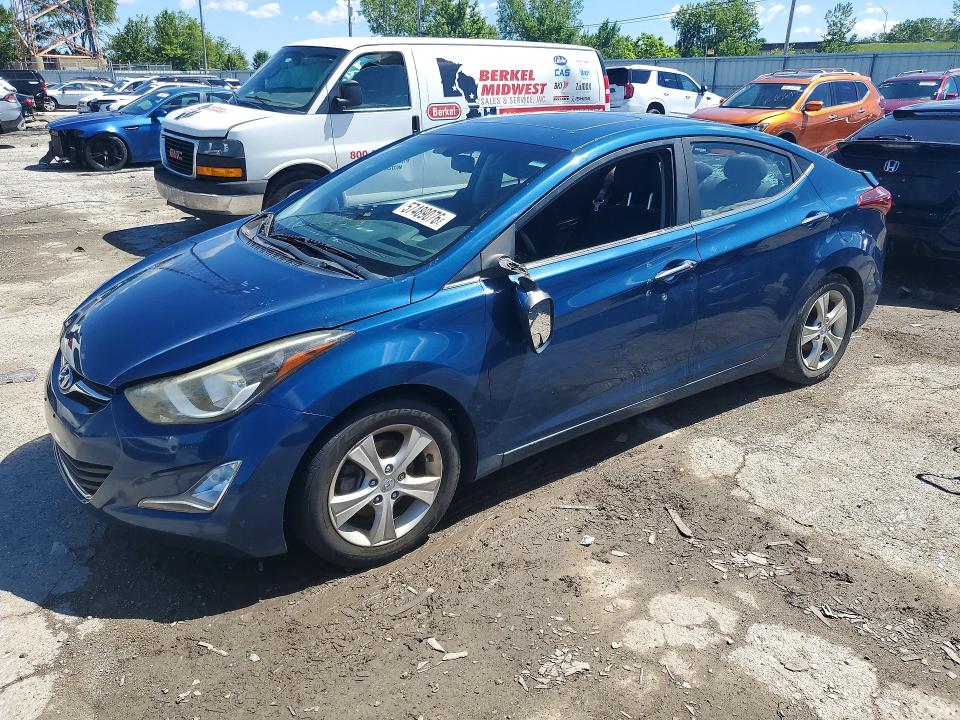 2016 Hyundai VIN KMHDH4AE8GU567955 COPART salvage auction — REAR END, In - Cert Of Title-Salvage Title, sold $1,150 on 2026-07-20 (photo 1)