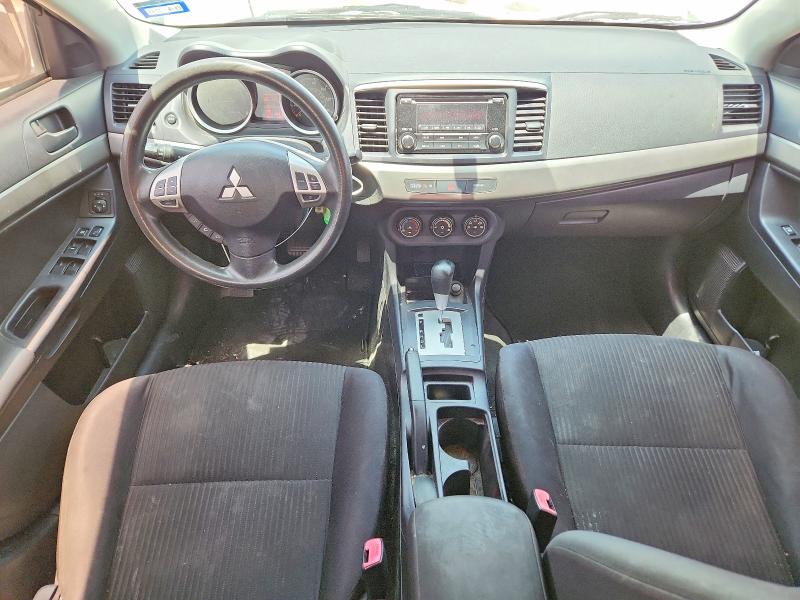 2015 Mitsubishi Lancer VIN JA32U2FU7FU015727 COPART salvage auction — SIDE, TX - SALVAGE VEHICLE TITLE, sold $80 on 2026-07-23 (photo 8)
