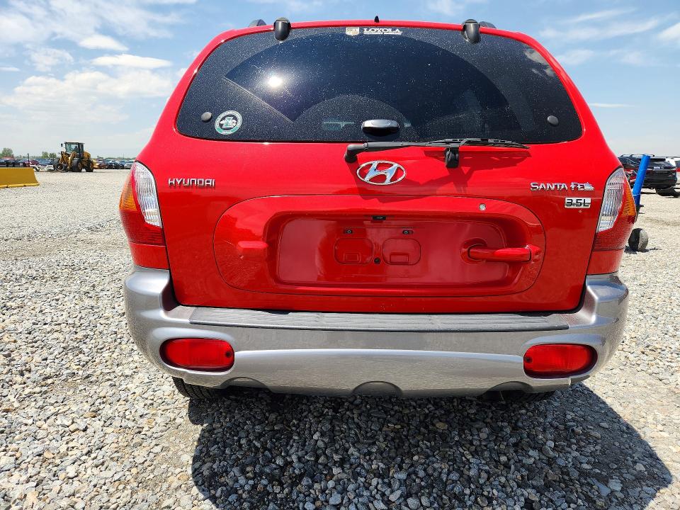2003 Hyundai Santa fe VIN KM8SC13E33U472666 COPART salvage auction — FRONT END, Co - Salvage Title, sold $400 on 2026-07-09 (photo 6)