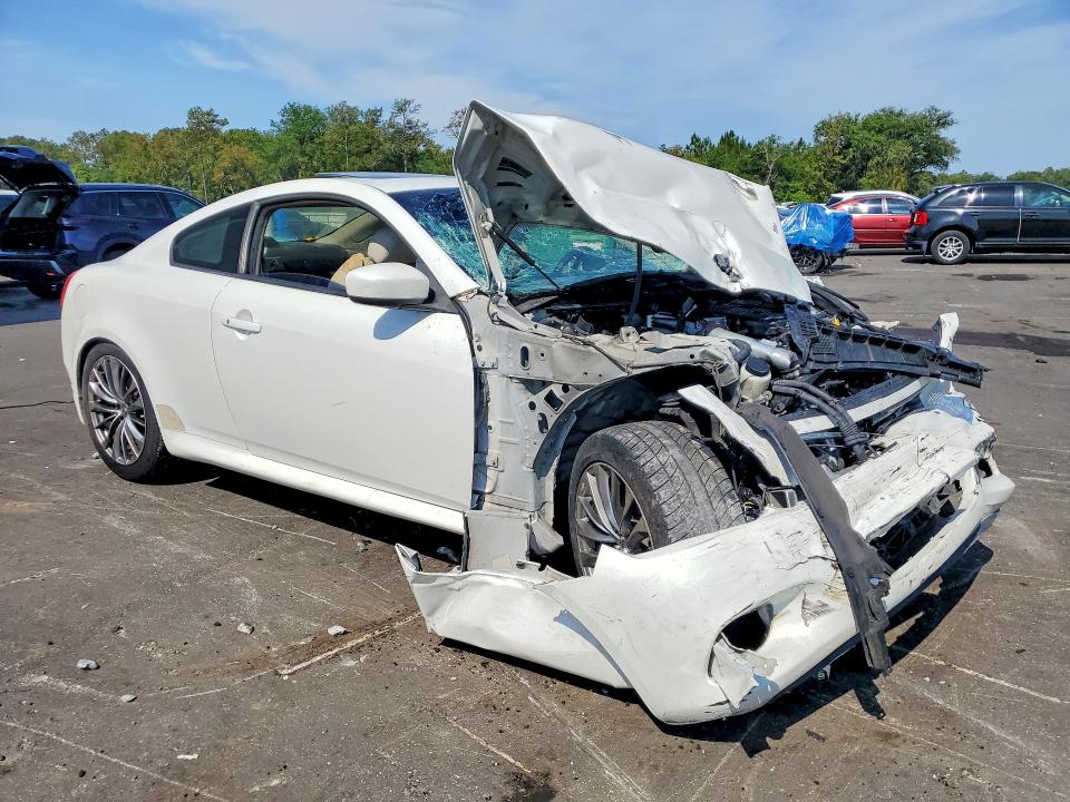 2013 Infiniti VIN JN1CV6EK9DM920626 COPART salvage auction — FRONT END, Fl - Cert Of Title Slvg Rebuildable, sold $350 on 2026-07-13 (photo 4)