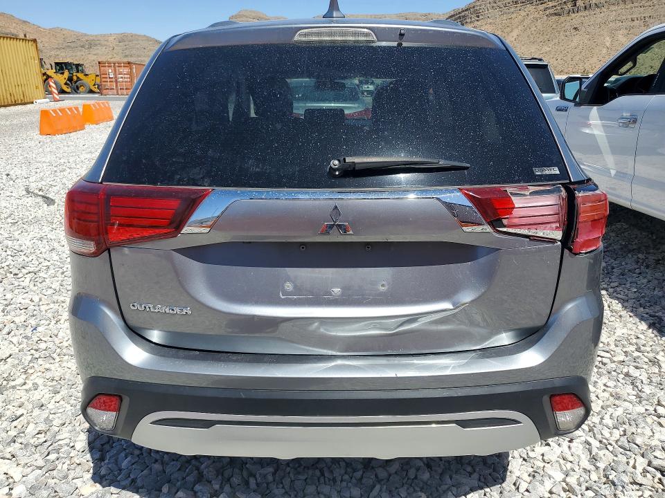 2020 Mitsubishi Outlander VIN JA4AZ3A39LZ026014 COPART salvage auction — FRONT END, Nv - Salvage Title, sold $1,800 on 2026-07-08 (photo 6)