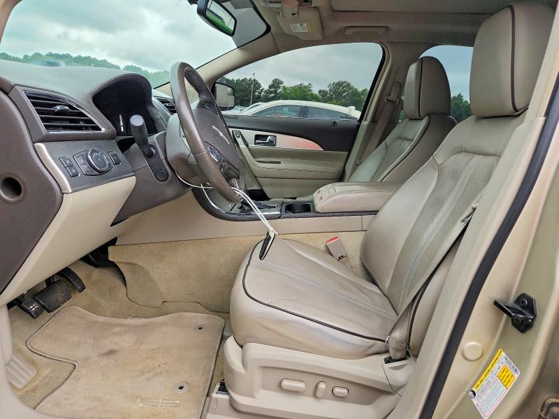 2011 Lincoln Mkx VIN 2LMDJ6JK0BBJ03258 COPART salvage auction — FRONT END, La - Cert Of Title-Salvage, sold $700 on 2026-07-09 (photo 7)