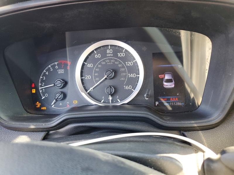 2020 Toyota Corolla VIN 5YFEPRAE9LP104867 COPART salvage auction — FRONT END, CA - SALVAGE CERTIFICATE, sold $4,550 on 2026-07-23 (photo 9)