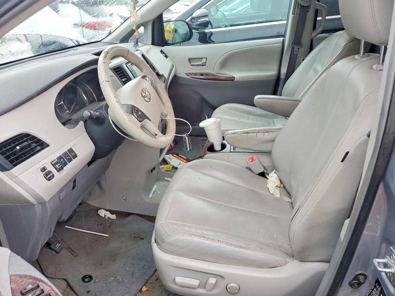 2013 Toyota Sienna VIN 5TDYK3DC9DS394118 COPART salvage auction — REAR END, Tx - Salvage Vehicle Title, sold $1,550 on 2026-07-17 (photo 7)