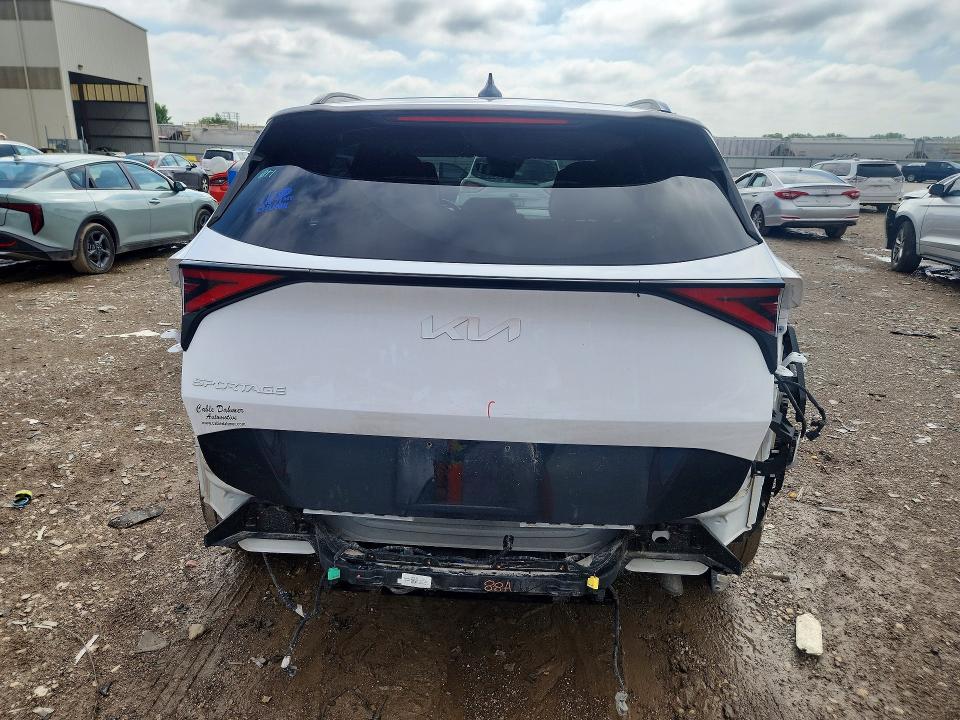 2024 Kia Sportage VIN 5XYK53DF1RG146490 COPART salvage auction — SIDE, Mo - Salvage Certificate Of Title, sold $2,600 on 2026-07-28 (photo 6)