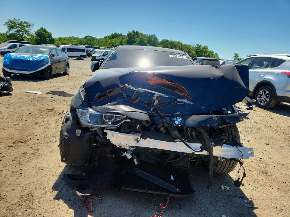 2015 BMW 3er VIN WBA3C1C55FK118184 COPART salvage auction — FRONT END, MD - CERT OF SALVAGE > 75% DAMAGE, sold $1,200 on 2026-07-30 (photo 5)