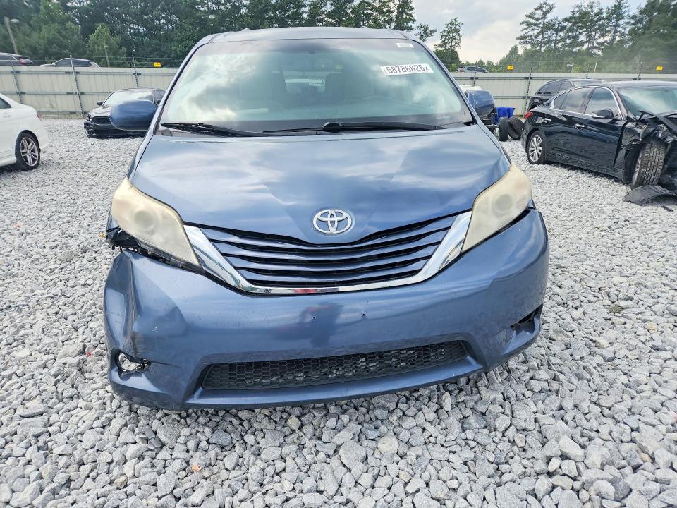 2016 Toyota Sienna VIN 5TDKK3DCXGS727484 COPART salvage auction — FRONT END, Ga - Certificate Of Title (P), sold $4,750 on 2026-07-30 (photo 5)