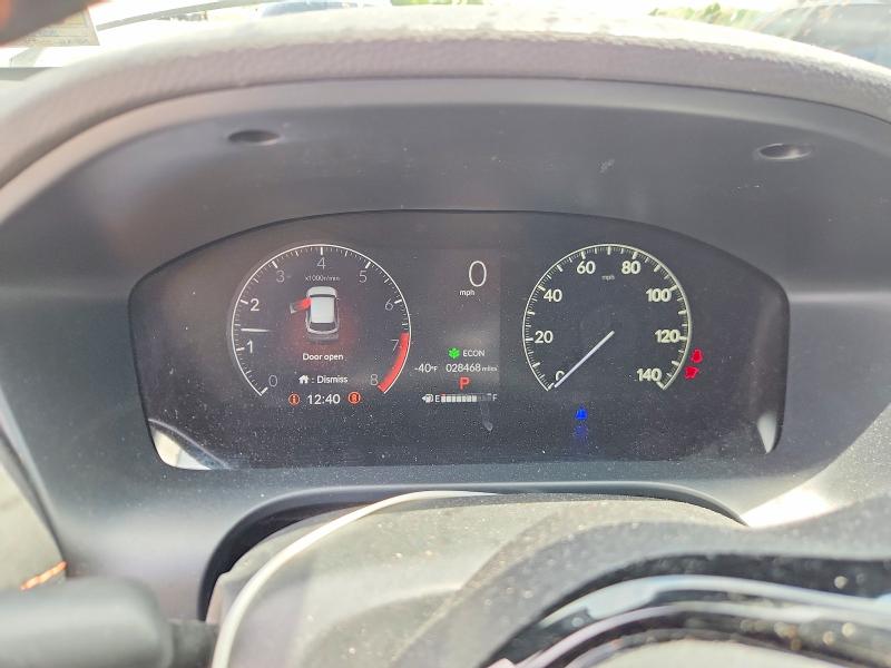 2024 Honda VIN 3CZRZ2H50RM781423 COPART salvage auction — FRONT END, Nj - Cert Of Title-Salvage, sold $9,700 on 2026-07-02 (photo 8)