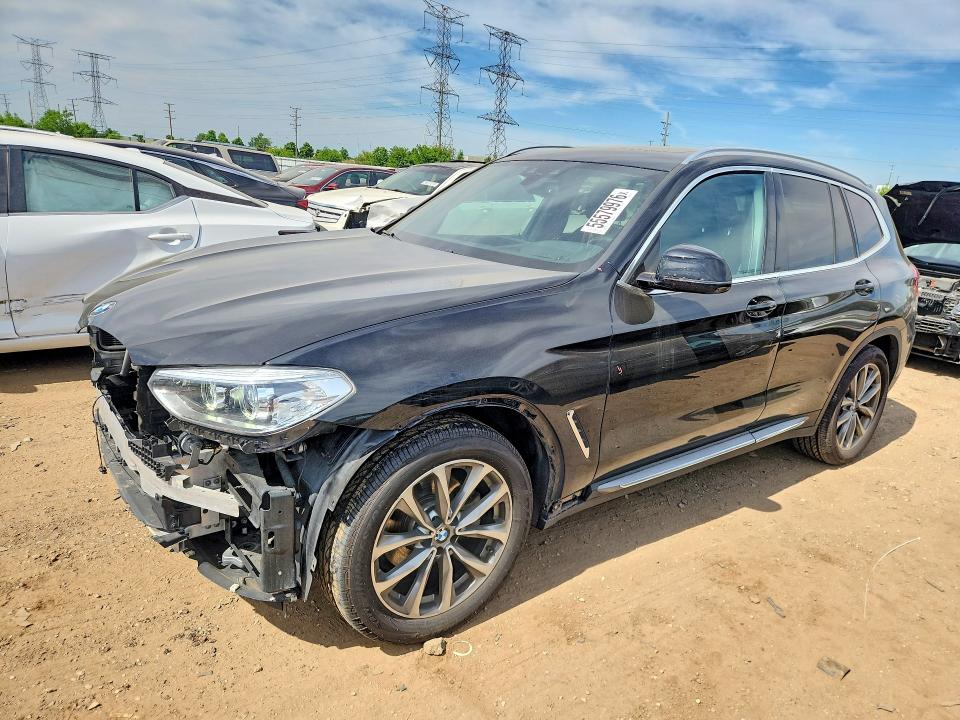 2019 BMW VIN 5UXTR9C59KLR09756 COPART salvage auction — FRONT END, Il - Salvage Certificate, sold $9,000 on 2026-07-09 (photo 1)