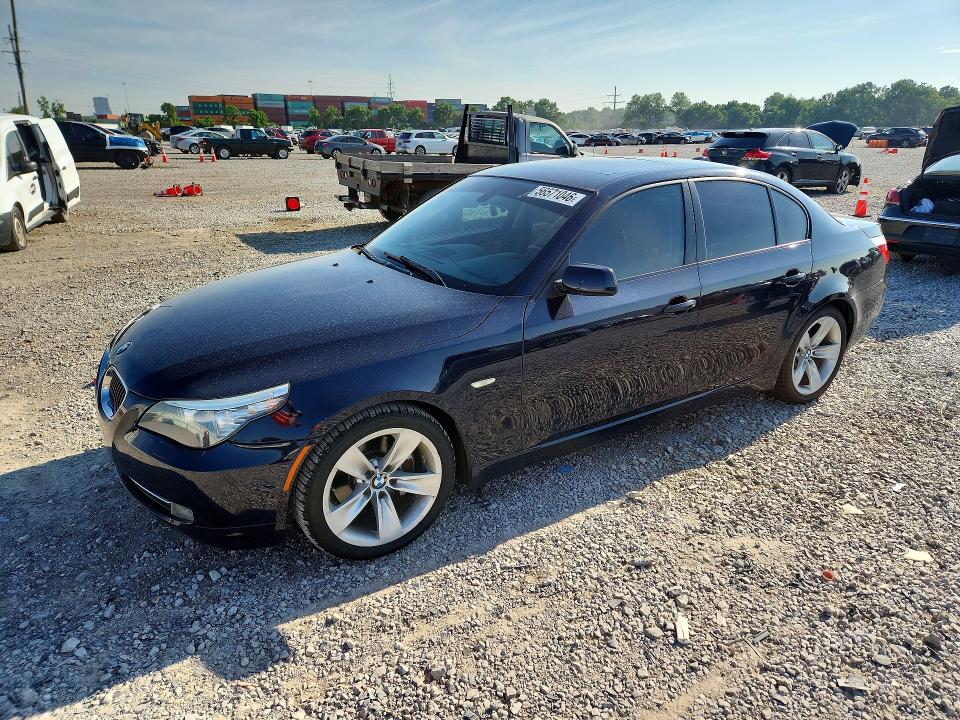 2009 BMW 5 series VIN WBANU53529BY65310 COPART salvage auction — NORMAL WEAR, Oh - Certificate Of Title, sold $5,600 on 2026-07-10 (photo 1)