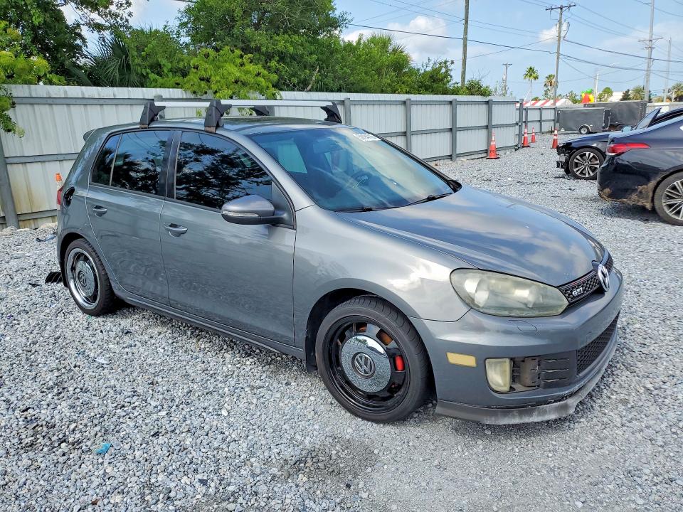 2012 Volkswagen Gti VIN WVWHV7AJ8CW259647 COPART salvage auction — MECHANICAL, FL - CERTIFICATE OF TITLE, sold $450 on 2026-07-17 (photo 4)