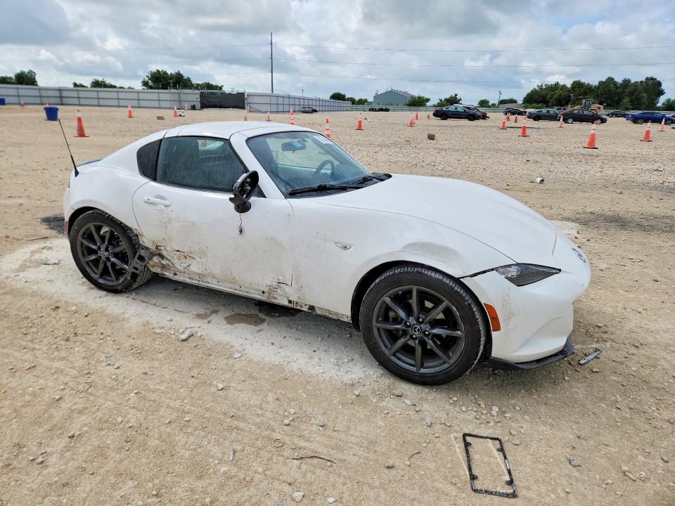 2018 Mazda Mx-5 VIN JM1NDAL70J0202704 COPART salvage auction — SIDE, Tx - Salvage Vehicle Title, sold $350 on 2026-08-27 (photo 4)