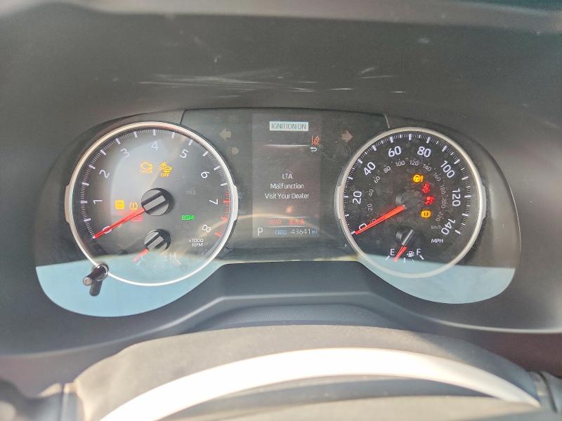 2021 Toyota Rav 4 VIN 2T3C1RFV1MC102007 COPART salvage auction — FRONT END, Tx - Salvage Vehicle Title, sold $9,300 on 2026-07-09 (photo 9)