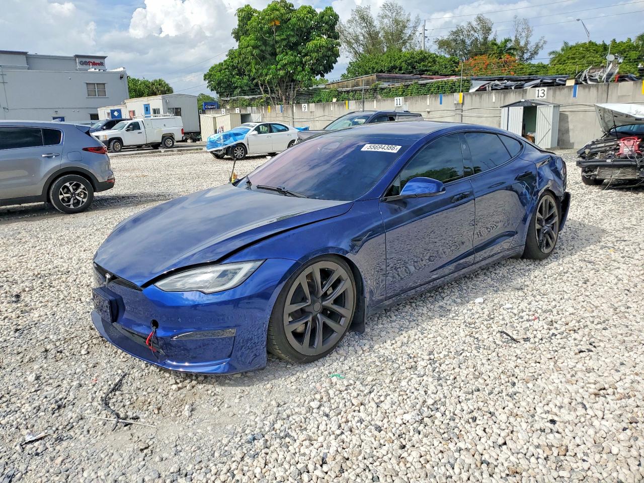 2023 Tesla Model S VIN 5YJSA1E59PF531239 — COPART salvage auction photo
