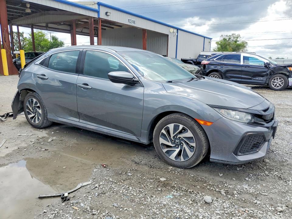 2019 Honda Civic VIN SHHFK7H33KU202734 COPART salvage auction — REAR END, Fl - Cert Of Title Slvg Rebuildable, sold $2,750 on 2026-07-14 (photo 4)