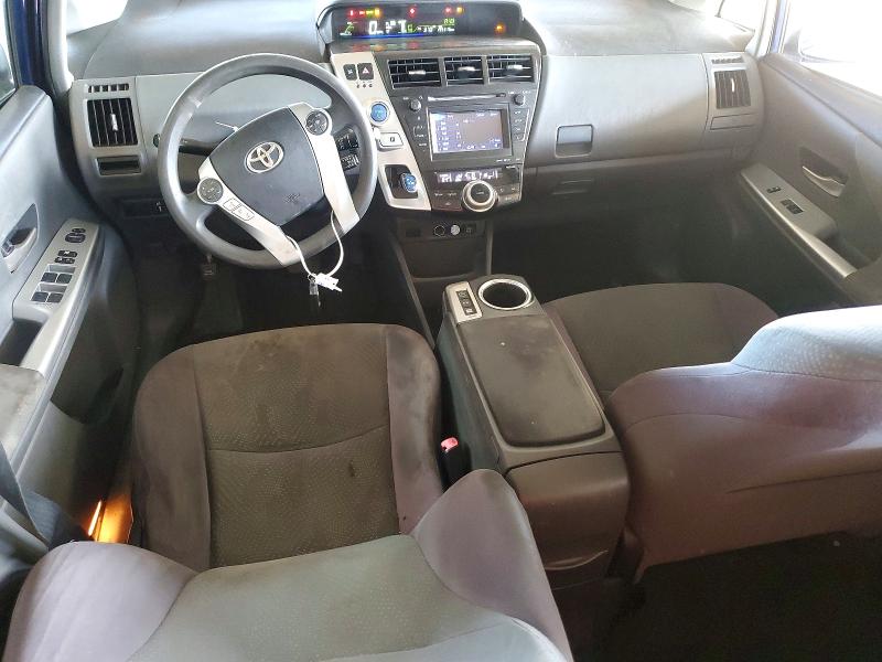 2012 Toyota Prius VIN JTDZN3EU6C3171487 COPART salvage auction — SIDE, Ca - Salvage Certificate, sold $950 on 2026-07-09 (photo 8)