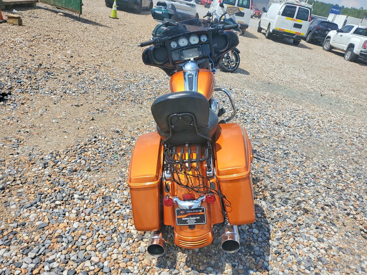 2015 Harley-Davidson FLHXS VIN 1HD1KRM17FB700700 COPART salvage auction — Front End, TN - SALVAGE CERTIFICATE, sold $3,250 on 2026-07-09 (photo 4)