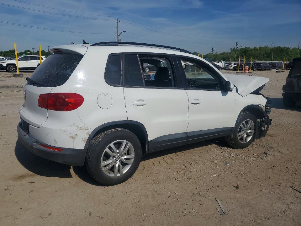 2016 Volkswagen VIN WVGAV7AX0GW599477 COPART salvage auction — FRONT END, In - Cert Of Title-Salvage Title, sold $550 on 2026-07-17 (photo 3)