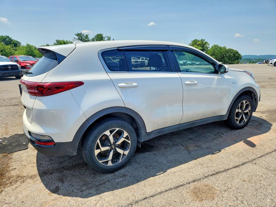 2021 Kia Sportage VIN KNDPMCAC3M7914267 COPART salvage auction — FRONT END, PA - CERTIFICATE OF SALVAGE, sold $225 on 2026-07-21 (photo 3)