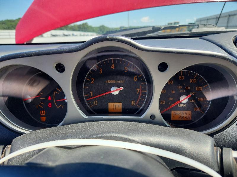 2006 Nissan 350z VIN JN1AZ36A66M453670 COPART salvage auction — SIDE, Nc - Salvage Certificate Of Title, sold $925 on 2026-07-22 (photo 9)