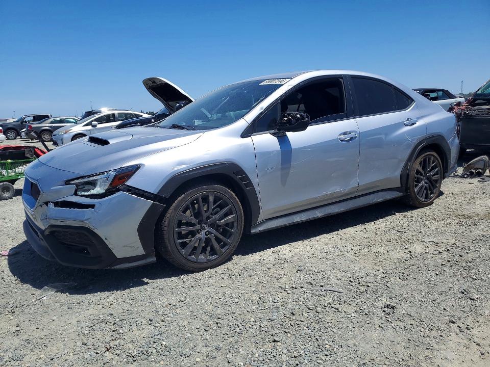 2022 Subaru Wrx VIN JF1VBAF67N9025844 COPART salvage auction — FRONT END, Ca - Salvage Certificate, sold $20 on 2026-07-21 (photo 1)