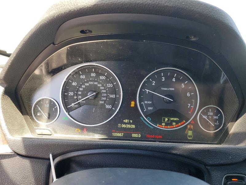 2015 BMW 4 series VIN WBA3N7C52FK224590 COPART salvage auction — UNDERCARRIAGE, Ca - Salvage Certificate, sold $1,750 on 2026-07-09 (photo 9)
