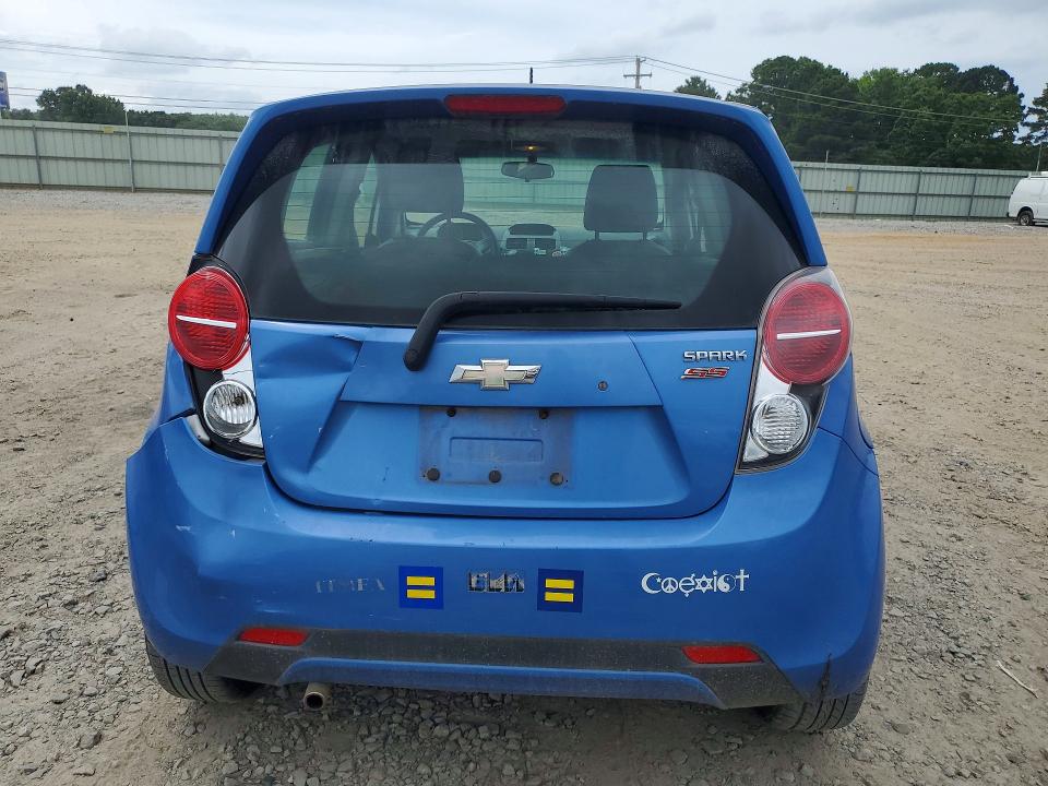 2015 Chevrolet Spark VIN KL8CA6S96FC719407 COPART salvage auction — REAR END, AR - CERT OF TITLE-SALVAGE, sold $550 on 2026-07-27 (photo 6)