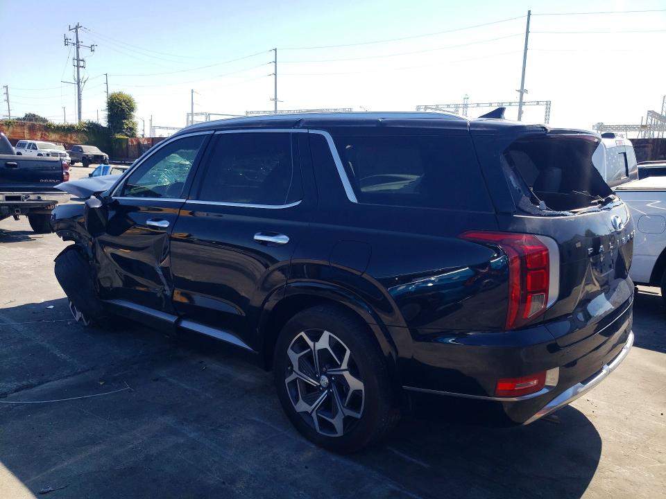 2022 Hyundai Palisade VIN KM8R74HE4NU357851 COPART salvage auction — FRONT END, Az - Dis/Dlr/Exp Only Salvage Title, sold $3,850 on 2026-07-29 (photo 2)