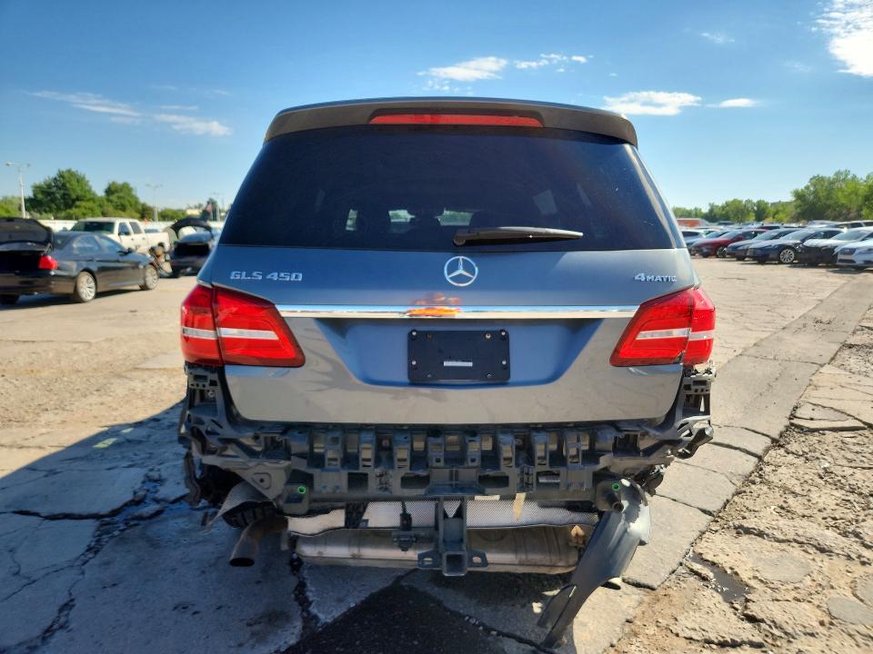 2019 Mercedes-benz Gls-klasse VIN 4JGDF6EE5KB211446 COPART salvage auction — REAR END, Co - Salvage Title, sold $10,900 on 2026-08-17 (photo 6)