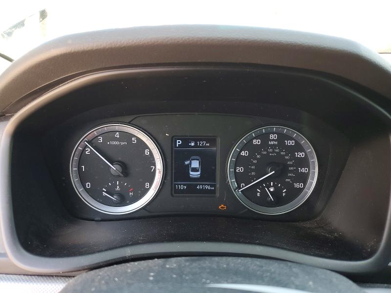 2019 Hyundai Sonata VIN 5NPE24AF4KH794338 COPART salvage auction — UNDERCARRIAGE, Nv - Salvage Title, sold $150 on 2026-07-29 (photo 9)