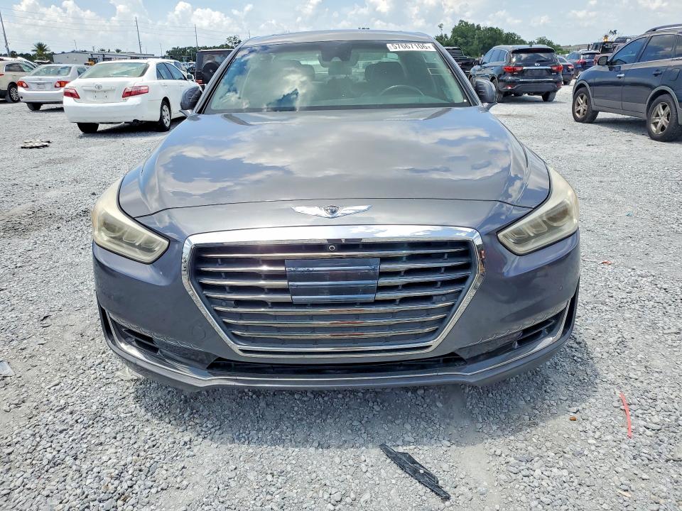 2017 Genesis VIN KMHG34JA0HU022990 COPART salvage auction — MINOR DENT/SCRATCHES, Fl - Certificate Of Title, sold $7,900 on 2026-07-08 (photo 5)