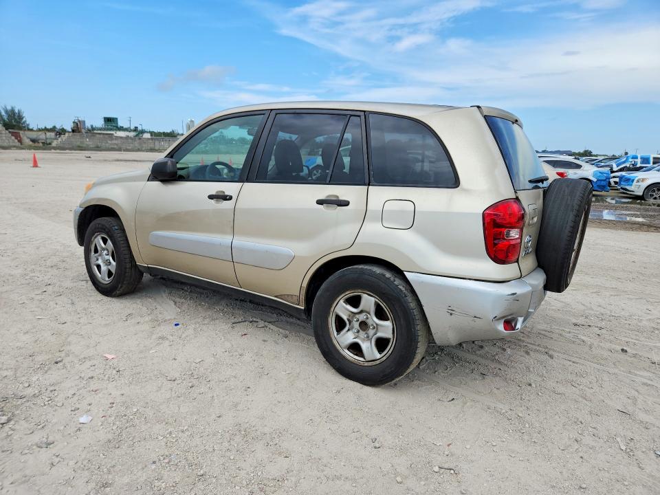 2004 Toyota Rav 4 VIN JTEGD20V140039384 COPART salvage auction — REAR END, FL - CERT OF TITLE SLVG REBUILDABLE, sold $500 on 2026-07-28 (photo 2)