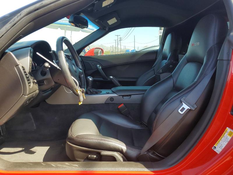 2006 Chevrolet Corvette VIN 1G1YY26E265126200 COPART salvage auction — FRONT END, Ca - Salvage Certificate, sold $30,750 on 2026-07-30 (photo 7)