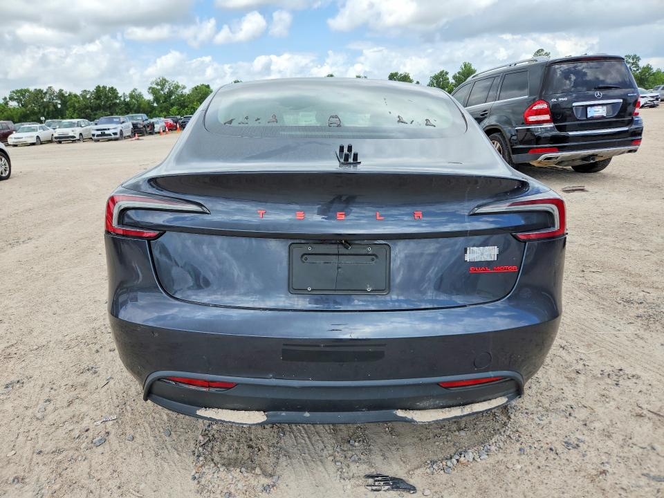 2024 Tesla Model 3 VIN 5YJ3E1EA0RF869685 COPART salvage auction — FRONT END, Tx - Salvage Vehicle Title, sold $13,499 on 2026-07-14 (photo 6)