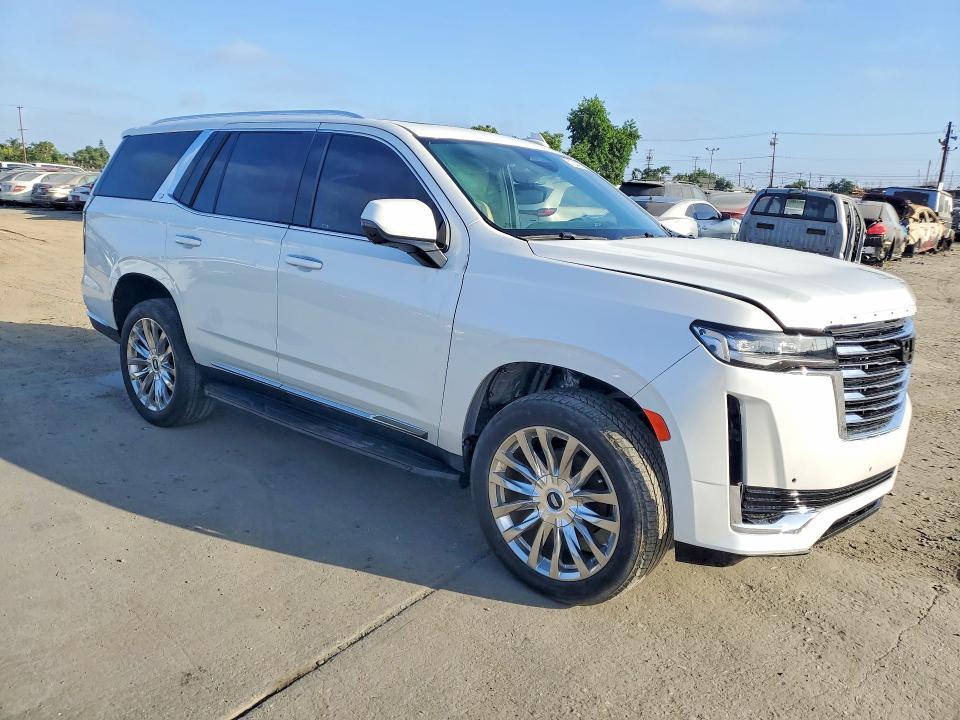 2021 Cadillac Escalade VIN 1GYS4BKLXMR273331 COPART salvage auction — FRONT END, Oh - Dis/Dlr/Exp Only Salvage Title, sold $18,900 on 2026-07-29 (photo 4)