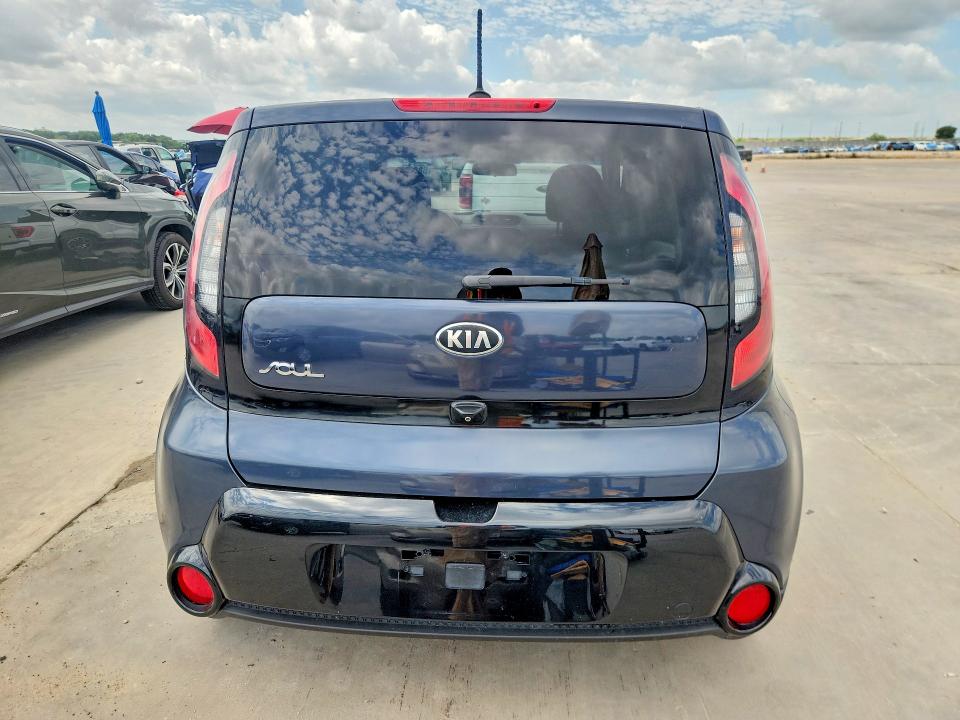 2016 Kia Soul VIN KNDJP3A5XG7336641 COPART salvage auction — SIDE, TX - SALVAGE VEHICLE TITLE, sold $2,150 on 2026-07-30 (photo 6)