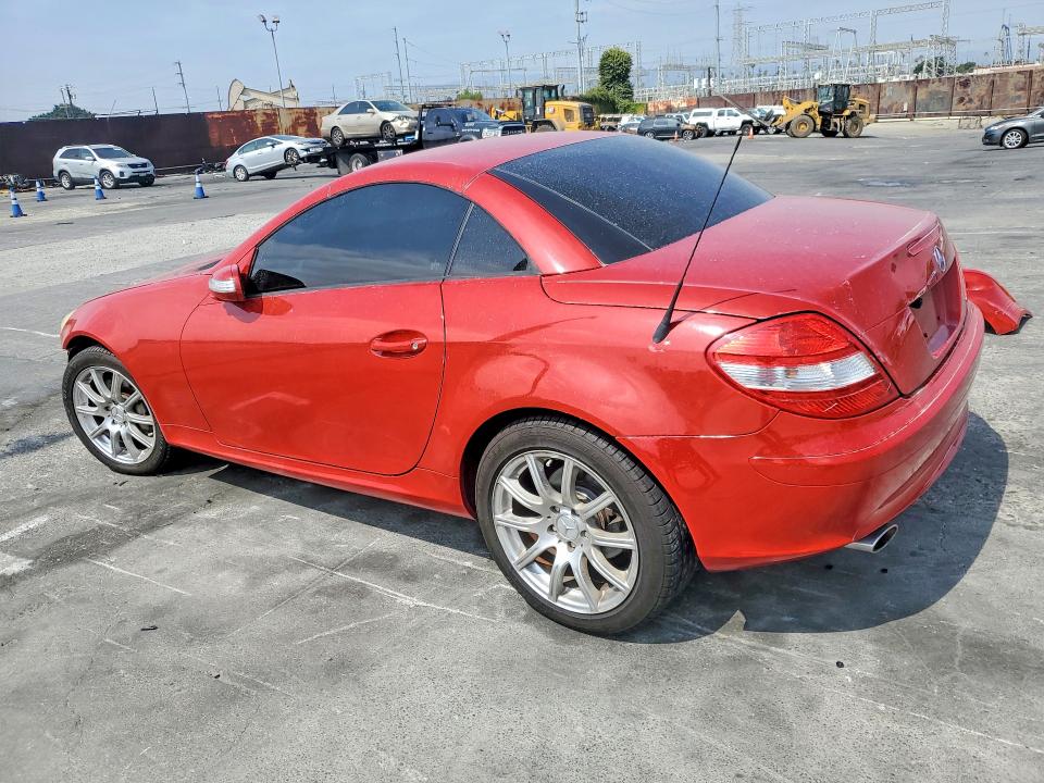 2006 Mercedes-benz Slk-class VIN WDBWK56F06F098366 COPART salvage auction — FRONT END, CA - SALVAGE CERTIFICATE, sold $600 on 2026-07-15 (photo 2)
