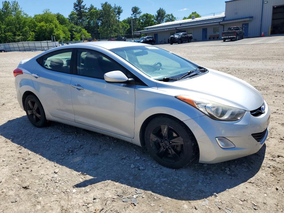 2013 Hyundai Elantra VIN 5NPDH4AE4DH308017 COPART salvage auction — MECHANICAL, Ct - Certificate Of Title, sold $425 on 2026-07-02 (photo 4)