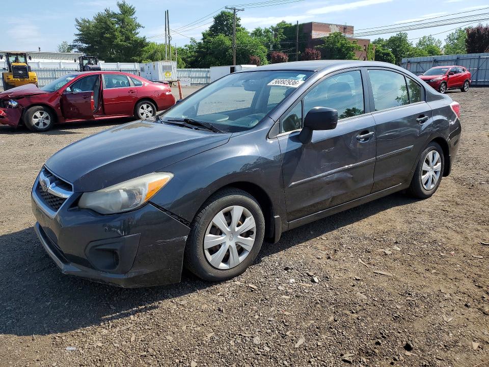 2012 Subaru Impreza VIN JF1GJAA68CH011439 COPART salvage auction — SIDE, Ct - Cert Of Title-Salvage, sold $750 on 2026-07-10 (photo 1)
