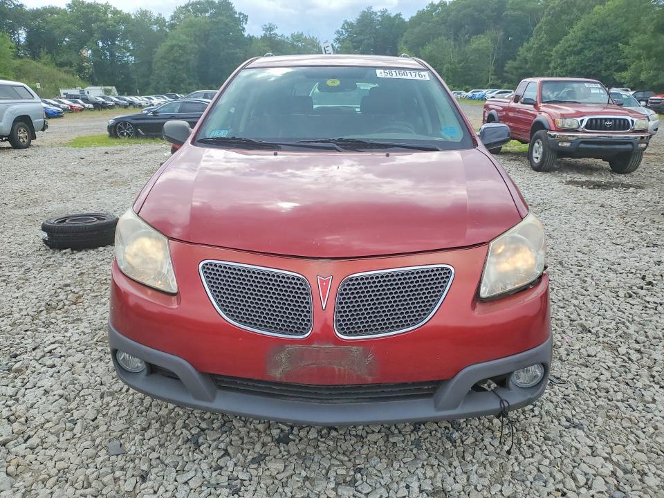 2005 Pontiac Vibe VIN 5Y2SL63855Z455191 COPART salvage auction — FRONT END, Ma - Cert Of Title-Reconstrctd Coll, sold $175 on 2026-07-29 (photo 5)