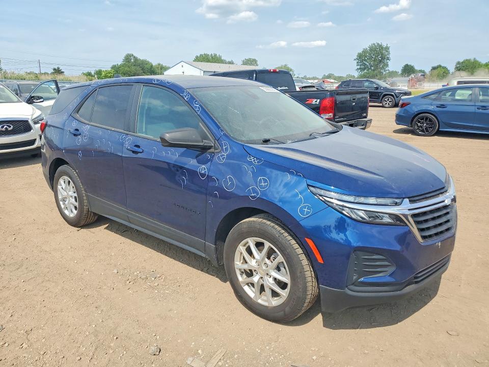2022 Chevrolet VIN 3GNAXSEV2NS167242 COPART salvage auction — HAIL, Oh - Cert Of Title-Salvage, sold $5,200 on 2026-07-02 (photo 4)