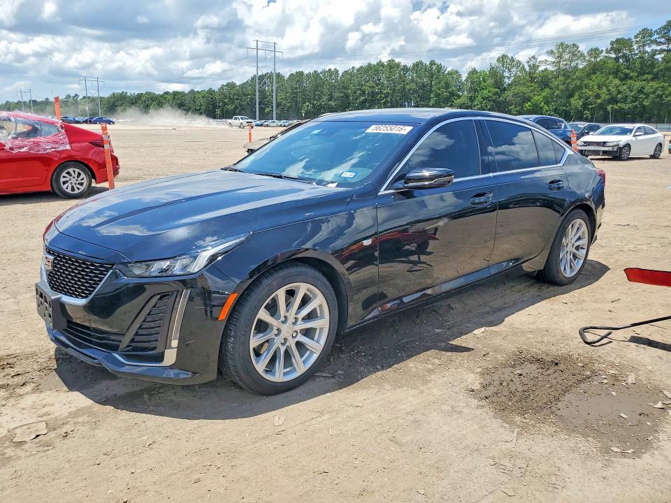 2024 Cadillac Ct5 VIN 1G6DW5RK2R0119086 COPART salvage auction — WATER/FLOOD, Tx - Salvage Title-Flood Damage, sold $7,400 on 2026-07-28 (photo 1)