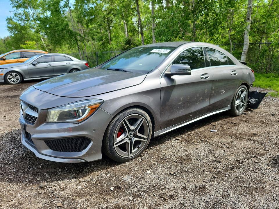 2016 Mercedes-benz Cla-klasse VIN WDDSJ4GB5GN367273 COPART salvage auction — FRONT END, On - Permit Salvage, sold $3,900 on 2026-07-14 (photo 1)